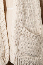 Load image into Gallery viewer, Chenille Cable Cardigan