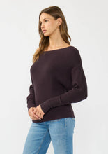 Load image into Gallery viewer, Long Sleeve Waffle Knit Pullover Sweater