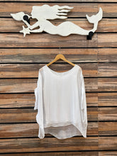 Load image into Gallery viewer, Short sleeve Silk Top