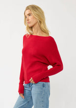 Load image into Gallery viewer, Long Sleeve Waffle Knit Pullover Sweater