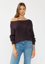 Load image into Gallery viewer, Long Sleeve Waffle Knit Pullover Sweater