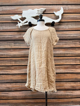 Load image into Gallery viewer, Linen Short Sleeve Dress