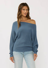 Load image into Gallery viewer, Long Sleeve Waffle Knit Pullover Sweater
