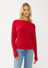 Load image into Gallery viewer, Long Sleeve Waffle Knit Pullover Sweater
