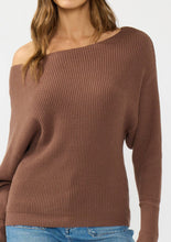 Load image into Gallery viewer, Long Sleeve Waffle Knit Pullover Sweater
