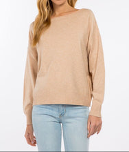 Load image into Gallery viewer, Boat Neck Pullover Sweater
