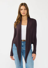 Load image into Gallery viewer, Waffle Knit Long Sleeve Tie Front Cardigan
