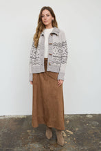 Load image into Gallery viewer, Mock Neck Knit Cardigan
