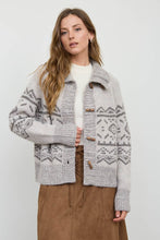 Load image into Gallery viewer, Mock Neck Knit Cardigan
