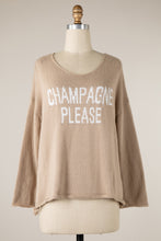 Load image into Gallery viewer, &#39;Champagne Please&#39; Sweater
