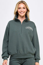 Load image into Gallery viewer, Fleece "California" Half Zip
