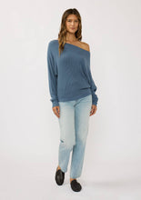 Load image into Gallery viewer, Long Sleeve Waffle Knit Pullover Sweater
