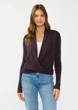 Load image into Gallery viewer, Waffle Knit Long Sleeve Tie Front Cardigan
