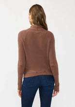 Load image into Gallery viewer, Waffle Knit Long Sleeve Tie Front Cardigan
