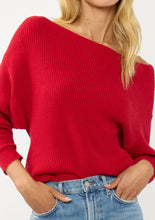 Load image into Gallery viewer, Long Sleeve Waffle Knit Pullover Sweater
