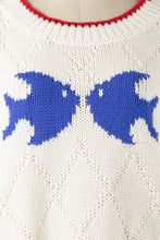 Load image into Gallery viewer, Twin Fish Sweater Top
