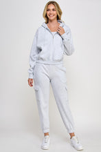 Load image into Gallery viewer, Fleece Zip Up Hoodie
