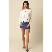 Load image into Gallery viewer, Cable Knit Cardigan
