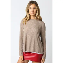 Load image into Gallery viewer, Lined Crew Neck Sweater
