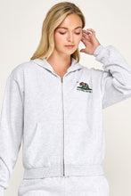 Load image into Gallery viewer, Cali Fleece Zip Up Hoodie

