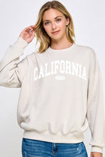 Load image into Gallery viewer, Cali Fleece Crew Neck Sweatshirt
