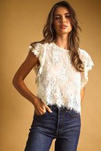 Load image into Gallery viewer, Lace Scalloped Top
