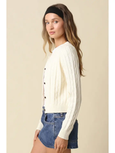 Load image into Gallery viewer, Cable Knit Cardigan

