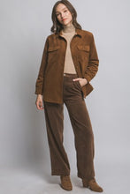 Load image into Gallery viewer, Corduroy Reversible Button Down Jacket
