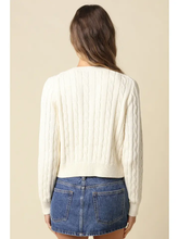 Load image into Gallery viewer, Cable Knit Cardigan
