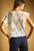 Load image into Gallery viewer, Lace Scalloped Top
