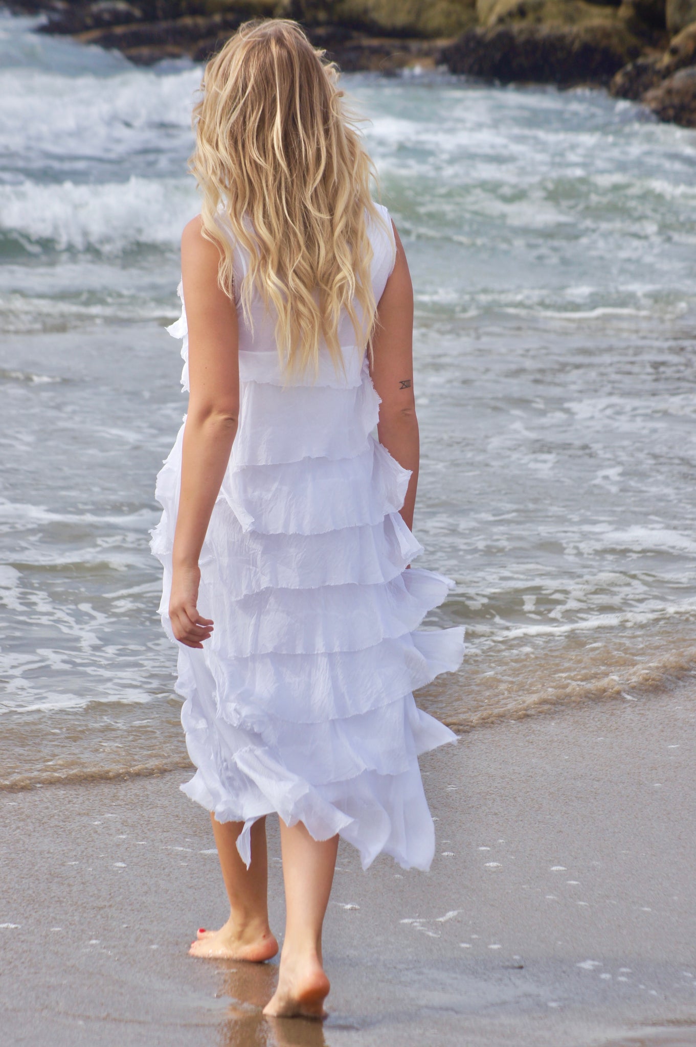 Kate Ruffle Dress Barefoot Boutique Kate Ruffle Dress Barefoot Boutique